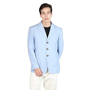 CHKOKKO Men Trench Coat