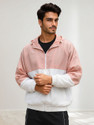 CHKOKKO Men Windcheater Colorblock Men Wind Cheater