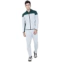 CHKOKKO Men Winter Track Suit Hooded Zipper Set