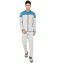 CHKOKKO Men Winter Track Suit Hooded Zipper Set