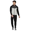 CHKOKKO Men Winter Track Suit Hooded Zipper Set