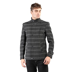 chkokko men trench coat