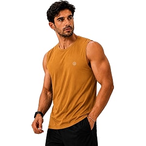 CHKOKKO Sleeveless T Shirts Gym Vest for