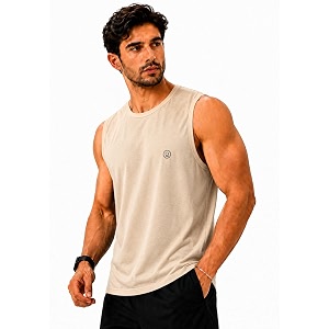 CHKOKKO Sleeveless T Shirts Gym Vest for