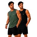 CHKOKKO Sleeveless T Shirts Gym Vest for