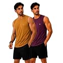 CHKOKKO Sleeveless T Shirts Gym Vest for