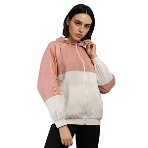 chkokko sunscreen jacket for women hooded zipper sports jacket  uv protection  sun protective  lightweight water resistant  riding biker  outdoor travel gym running
