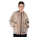 CHKOKKO Sunscreen Jacket for Women Hooded Zipper