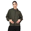 CHKOKKO Sunscreen Jacket for Women Hooded Zipper