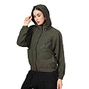 CHKOKKO Sunscreen Jacket for Women Hooded Zipper