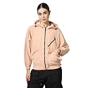 CHKOKKO Sunscreen Jacket for Women Hooded Zipper