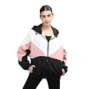 CHKOKKO Sunscreen Jacket for Women Hooded Zipper