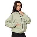 CHKOKKO Sunscreen Jacket for Women Hooded Zipper