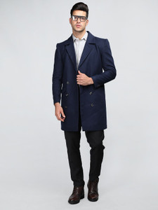 chkokko tweed solid coat for men