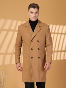 chkokko tweed solid coat for men