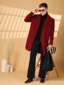 CHKOKKO Tweed Solid Coat