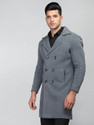 CHKOKKO Tweed Solid Coat