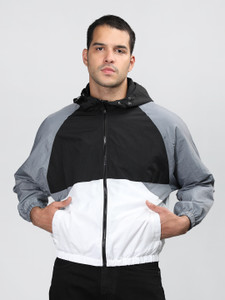 chkokko wind cheater self design men wind cheater