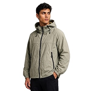 CHKOKKO Windcheater Jacket For Men With Hood