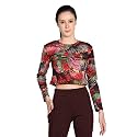 CHKOKKO Women39s Polyester Regular Fit Round Neck