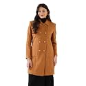CHKOKKO Women Classic Long Winter Coat Double