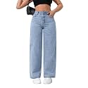 CHKOKKO Women High Rise Denim Solid Regular