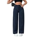CHKOKKO Women High Rise Denim Solid Regular