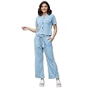 CHKOKKO Women Jogging Suit Casual Summer Track Suit Co-Ord Set
