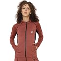 CHKOKKO Women Polyester Sports Zipper Stylish Standard Length Jacket
