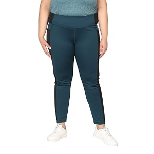 chkokko women high rise regular fit track pants