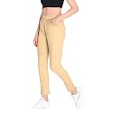 CHKOKKO Women's Regular Fit Mid Rise Track Pant
