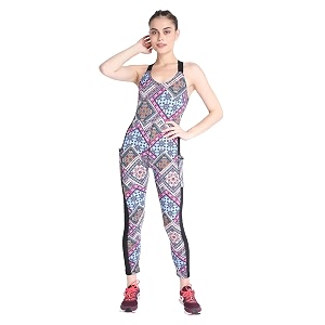 chkokko womens women sports racerback yoga jumpsuit