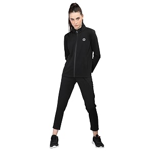 chkokko women sports zipper running winter track suit