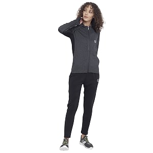 chkokko women sports zipper running winter track suit