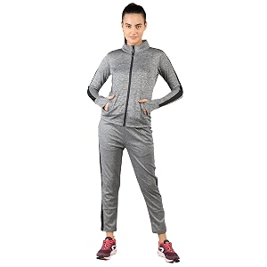 chkokko women sports zipper running winter track suit