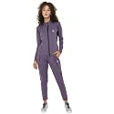 CHKOKKO Women Sports Zipper Running Winter Track Suit Set