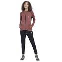 CHKOKKO Women Sports Zipper Running Winter Track Suit