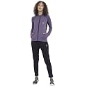 CHKOKKO Women Sports Zipper Running Winter Track Suit Set