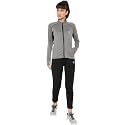 CHKOKKO Women Sports Zipper Running Winter Track Suit Set