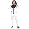 CHKOKKO Women Sports Zipper Running Winter Track Suit Set
