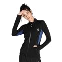 CHKOKKO Women Polyester Sports Zipper Stylish Standard Length Jacket