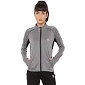 CHKOKKO Women Polyester Sports Zipper Stylish Standard Length Jacket