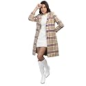 CHKOKKO Women Polyester Stylish Winter Wear Single Breasted Standard Length Coat