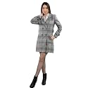 CHKOKKO Women Polyester Stylish Winter Wear Single Breasted Standard Length Coat