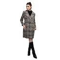CHKOKKO Women Polyester Stylish Winter Wear Single Breasted Standard Length Coat