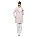 CHKOKKO Women Polyester Stylish Winter Wear Single Breasted Standard Length Coat