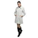 CHKOKKO Women Polyester Stylish Winter Wear Single Breasted Standard Length Coat