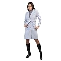 CHKOKKO Women Polyester Stylish Winter Wear Single Breasted Standard Length Coat