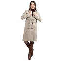 CHKOKKO Women Polyester Stylish Winter Wear Single Breasted Standard Length Coat