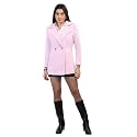 CHKOKKO Women Polyester Stylish Winter Wear Single Breasted Standard Length Coat